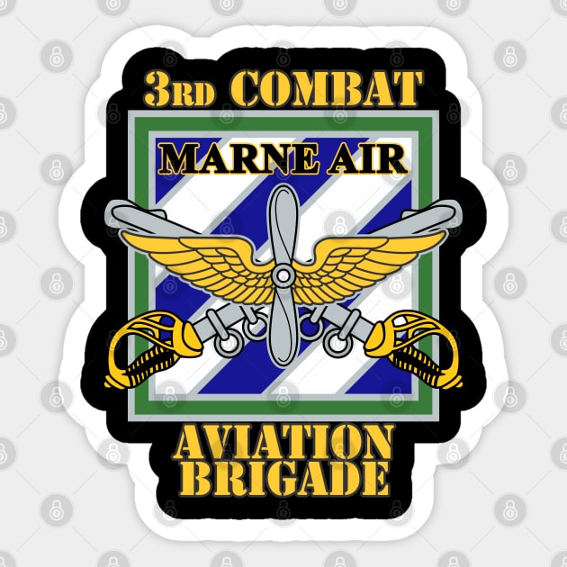 3rd Combat Aviation Brigade Sticker by MBK